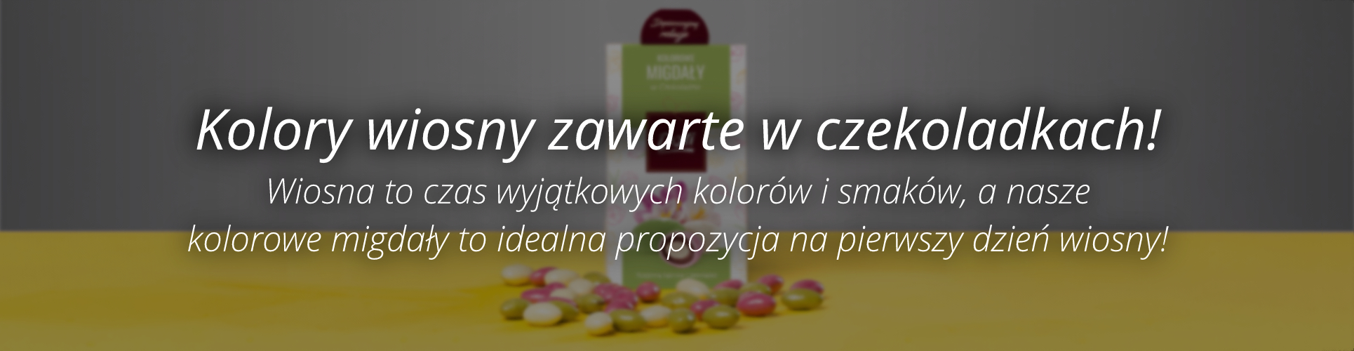 Kolorowe czekomigdały